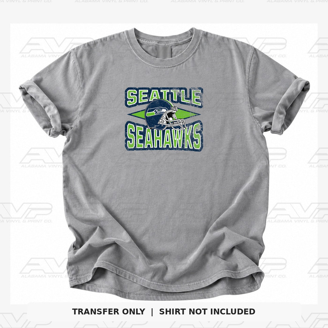 Seattle Seahawks Diamond Alabama Vinyl & Print Co.