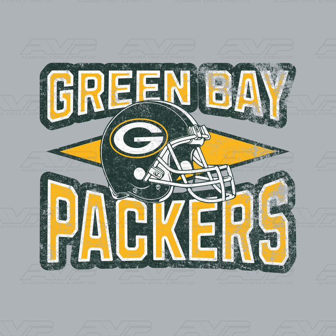 Green Bay Packers GB Diamond Alabama Vinyl & Print Co.