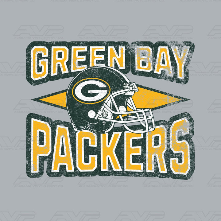 Green Bay Packers GB Diamond Alabama Vinyl & Print Co.
