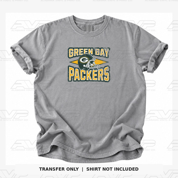 Green Bay Packers GB Diamond Alabama Vinyl & Print Co.