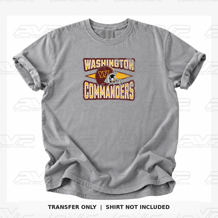 Washington Commanders Diamond Alabama Vinyl & Print Co.