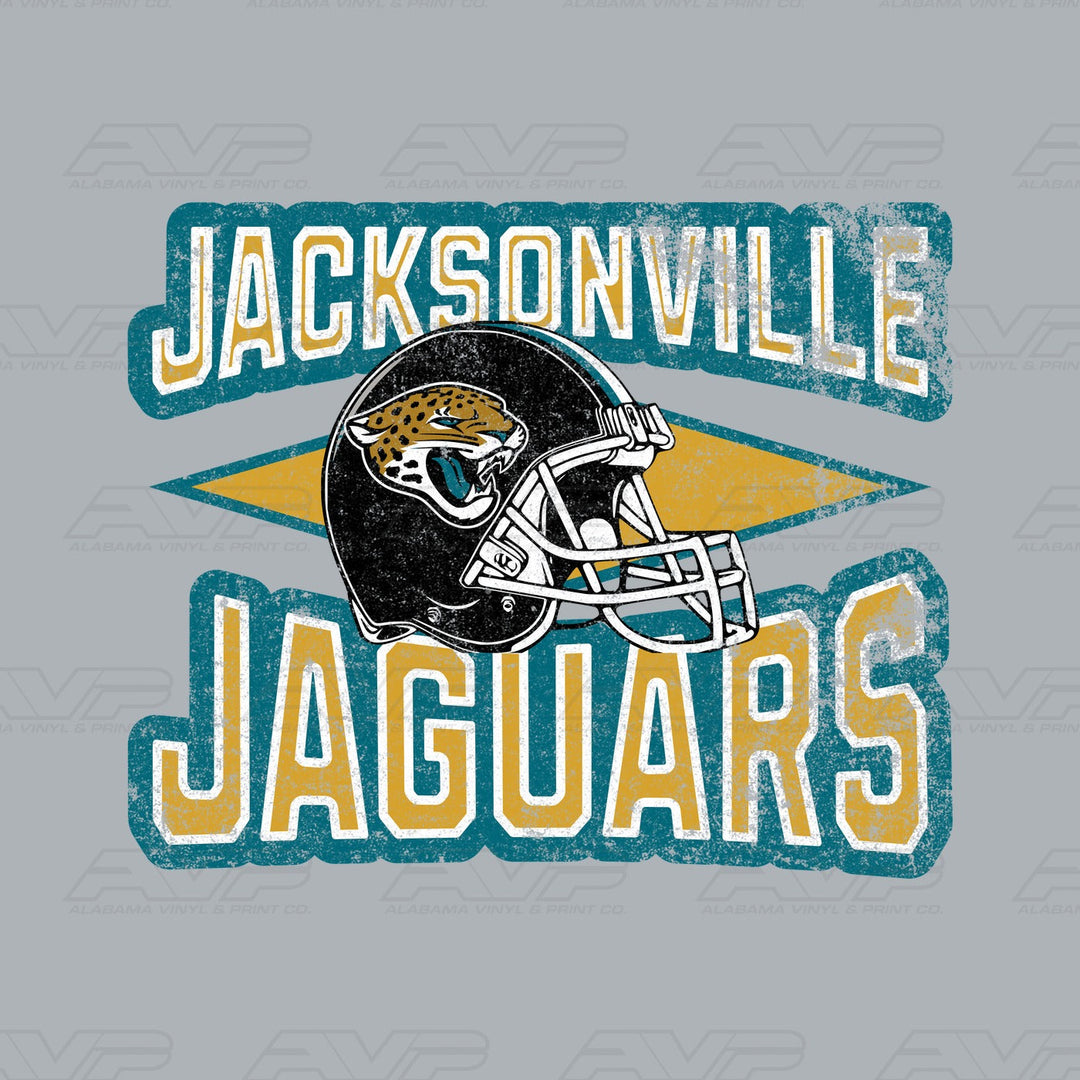Jacksonville Jaguars Diamond Alabama Vinyl & Print Co.