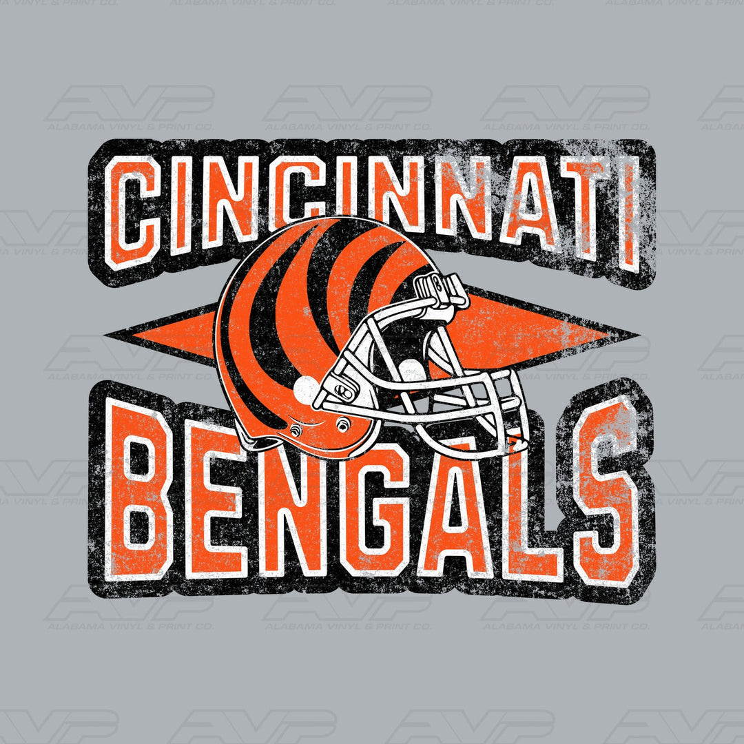 Cincinnati Bengals Diamond Alabama Vinyl & Print Co.