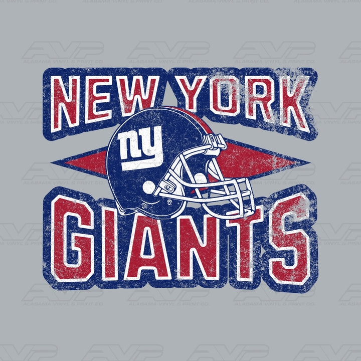 New York Giants NY Diamond Alabama Vinyl & Print Co.