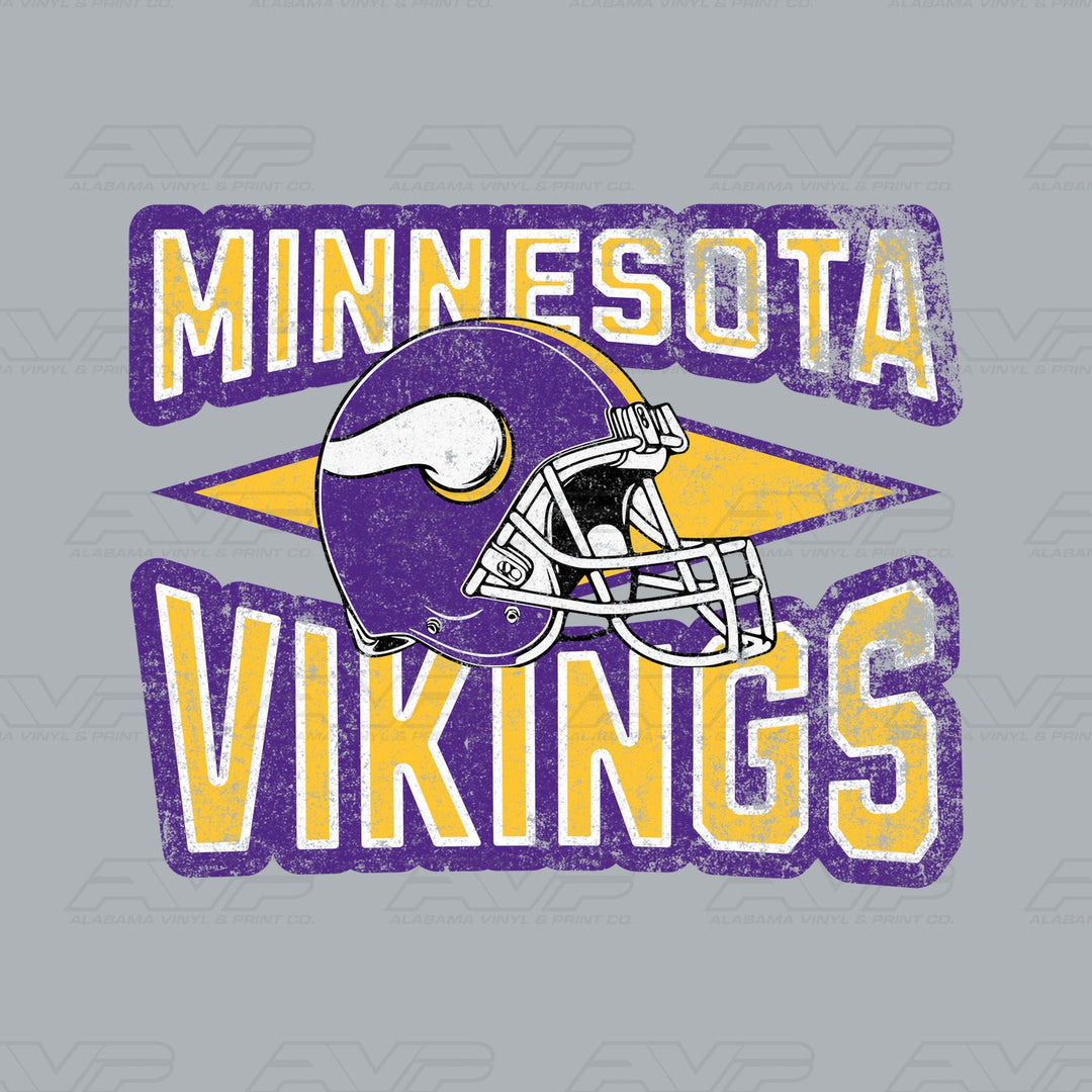 Minnesota Vikings Diamond Alabama Vinyl & Print Co.