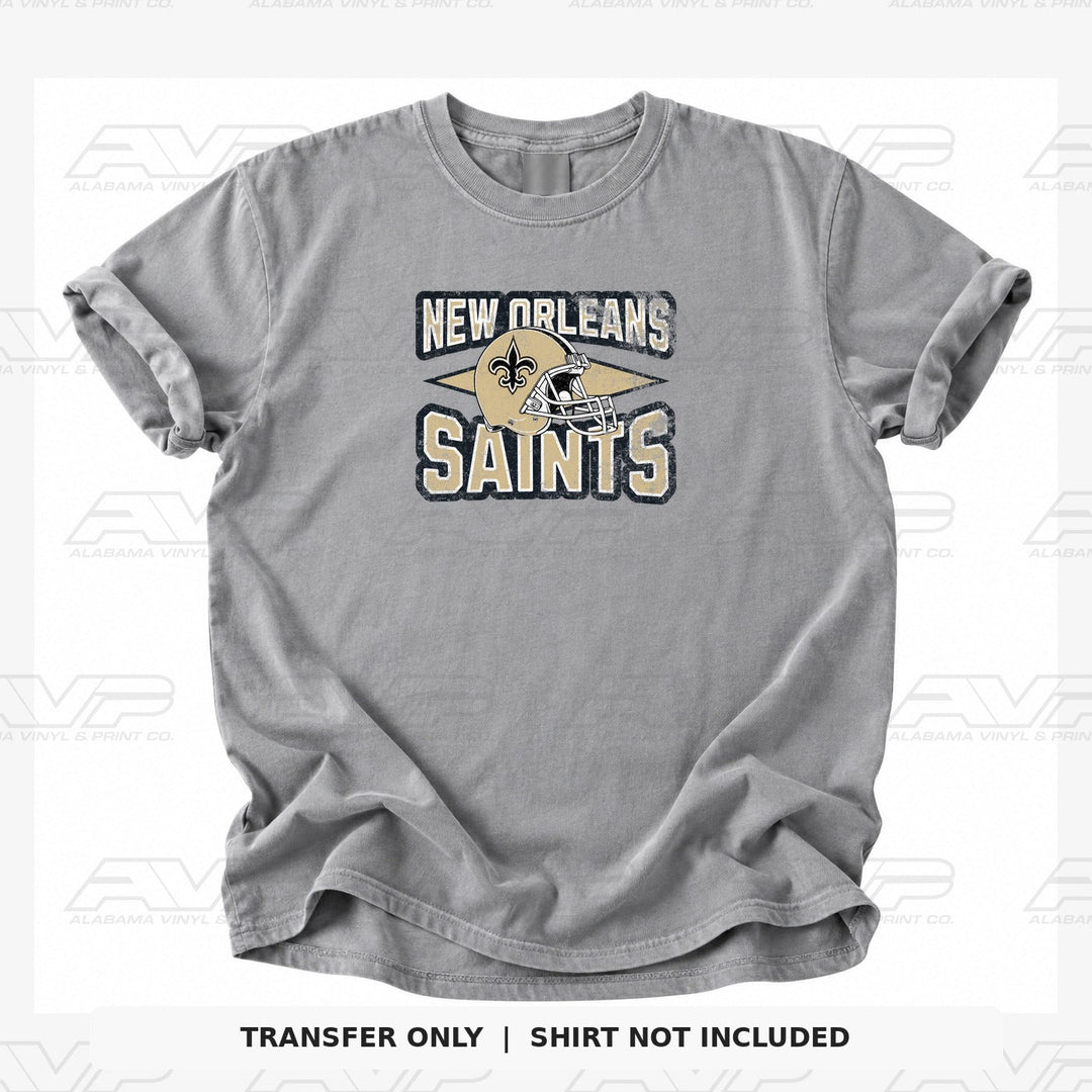 New Orleans Saints Diamond Alabama Vinyl & Print Co.