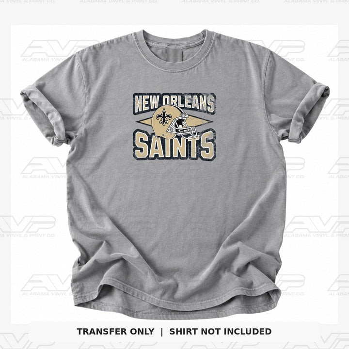 New Orleans Saints Diamond Alabama Vinyl & Print Co.