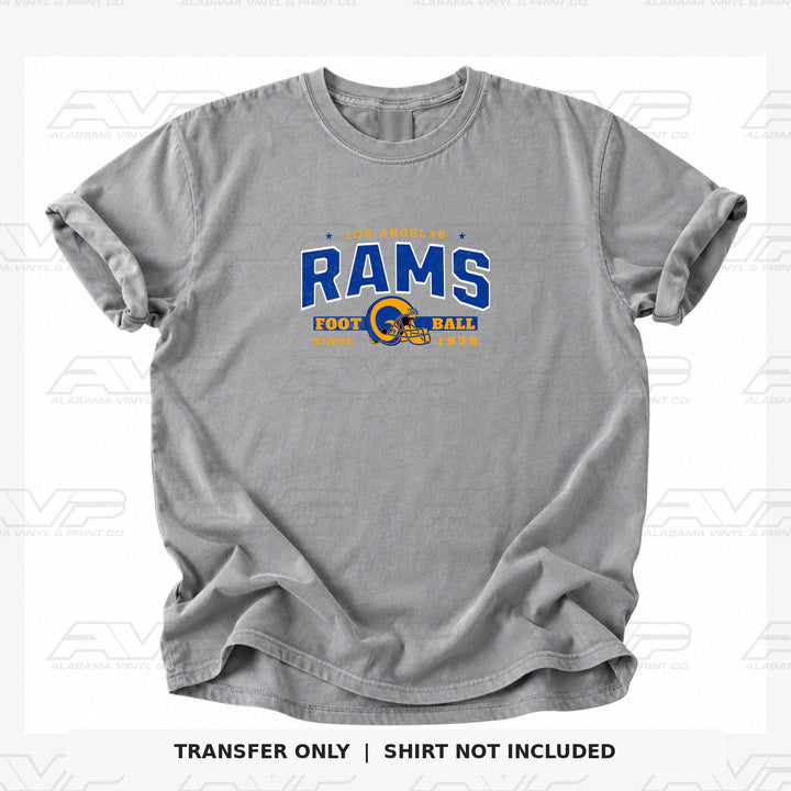 Los Angeles Rams LA 1936 Alabama Vinyl & Print Co.