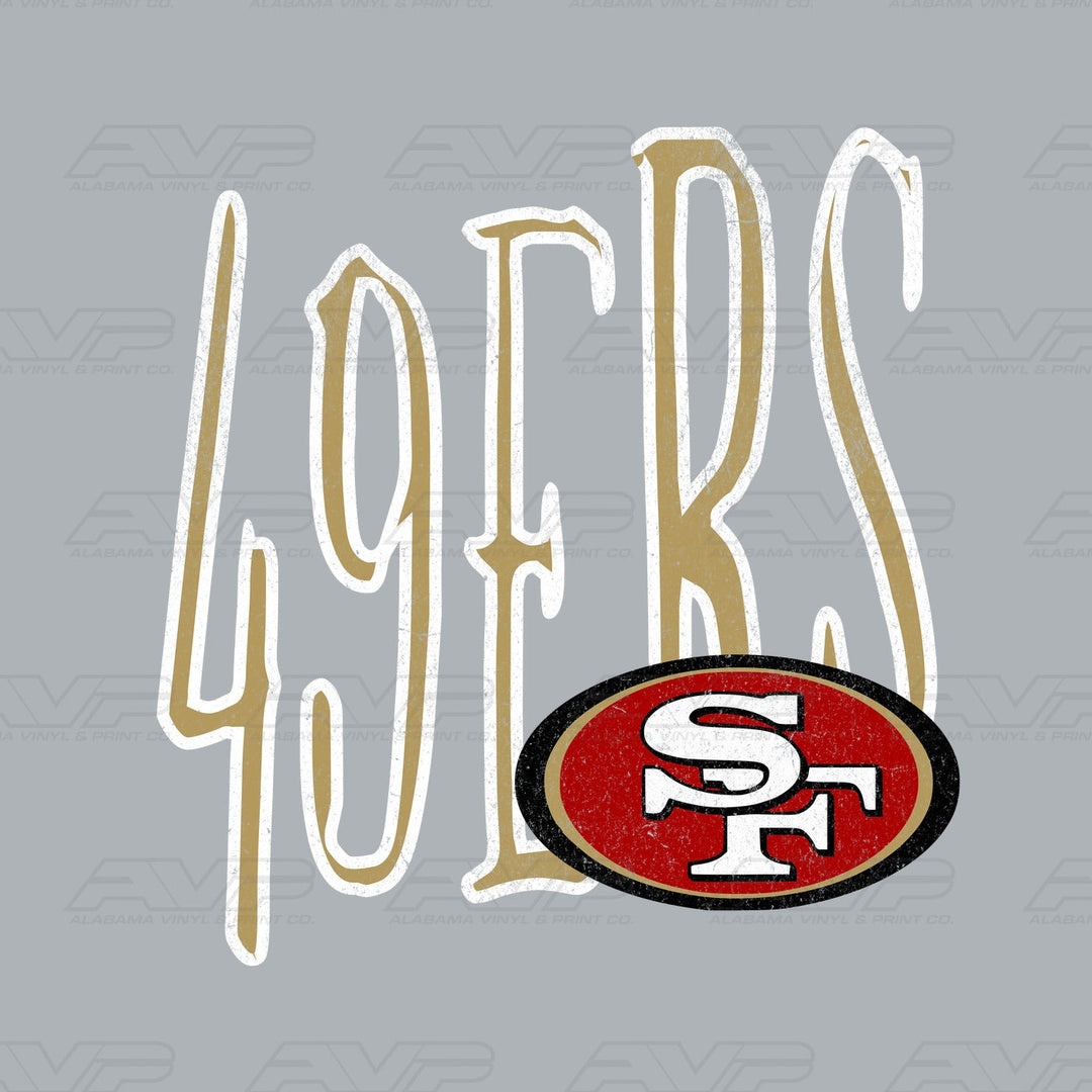San Francisco 49ers Skinny Alabama Vinyl & Print Co.