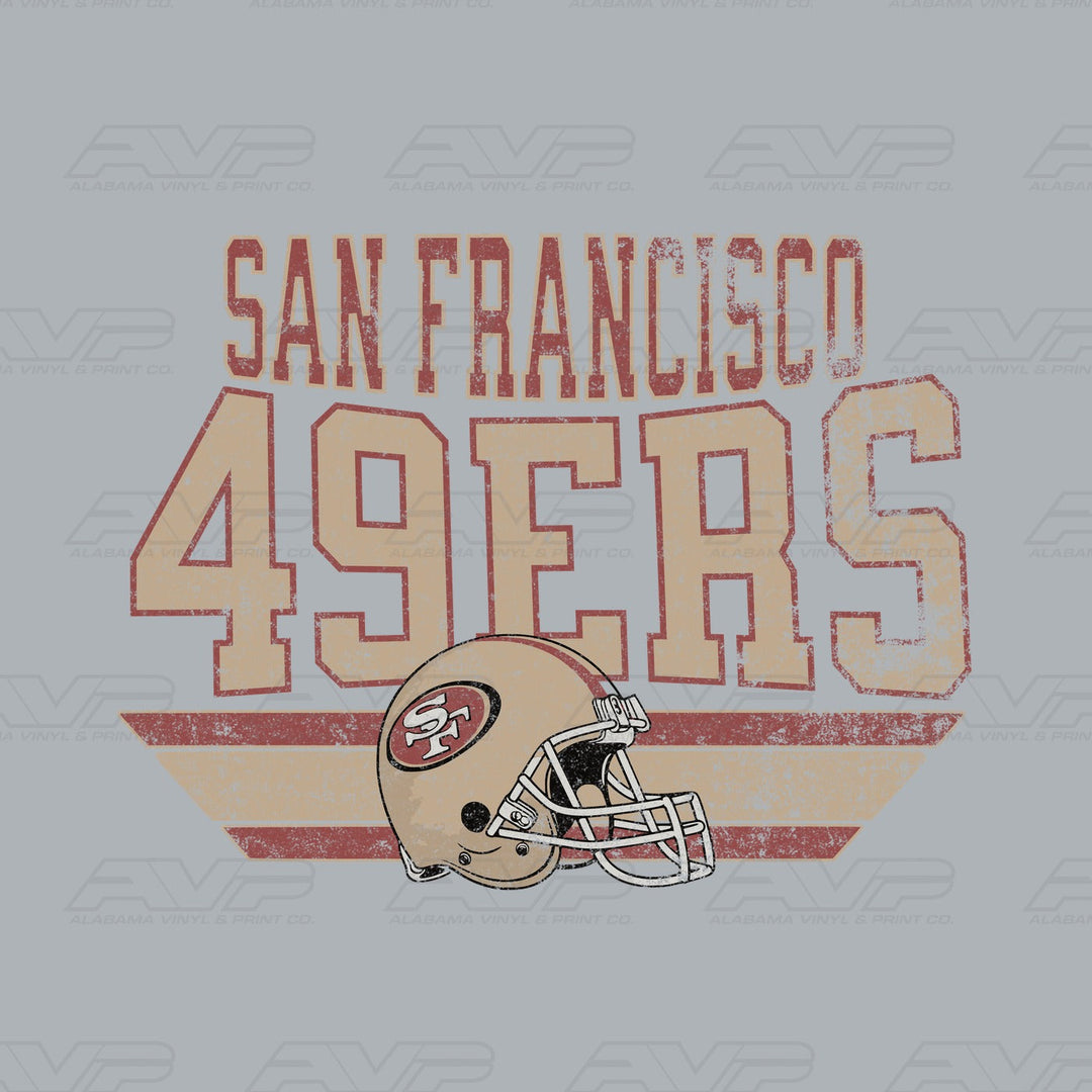 San Francisco 49ers Alabama Vinyl & Print Co.
