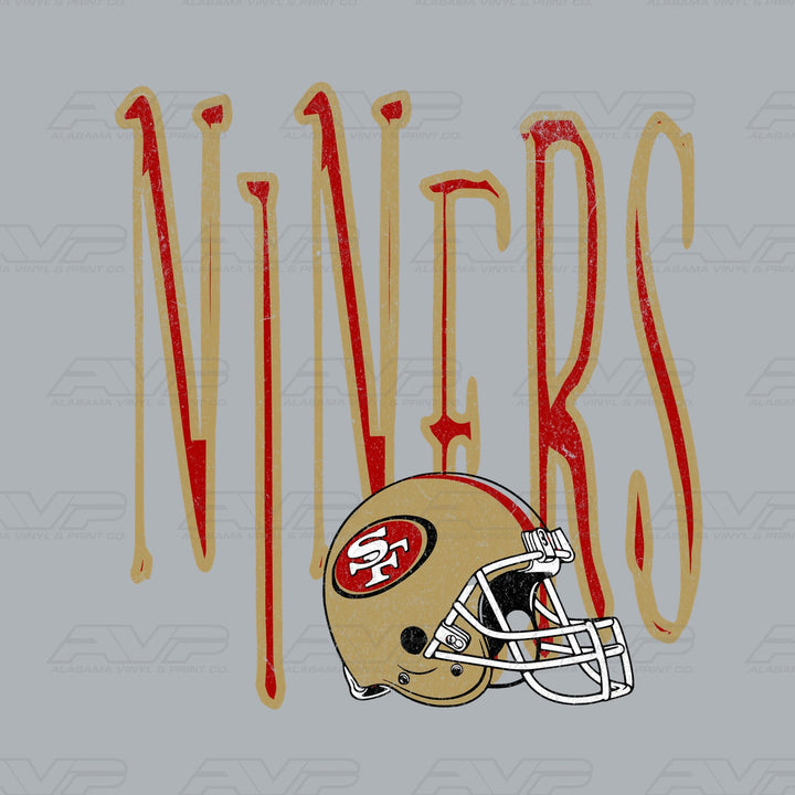 San Francisco 49ers Niners Skinny Alabama Vinyl & Print Co.