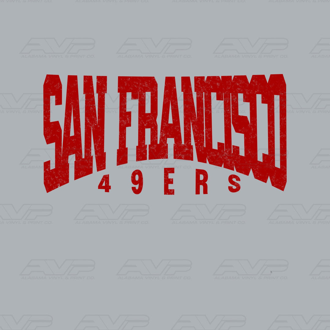San Francisco 49ers Your paragraph text Alabama Vinyl & Print Co.