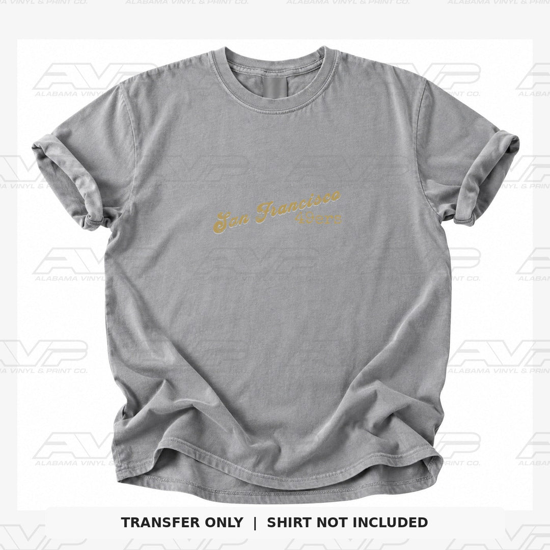 San Francisco 49ers Your paragraph text Alabama Vinyl & Print Co.