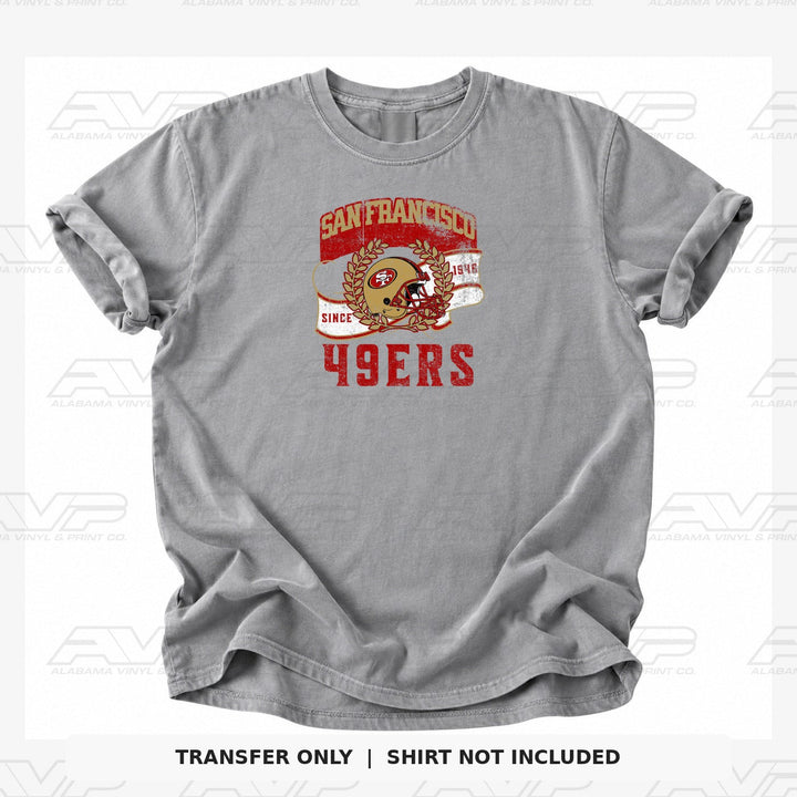 San Francisco 49ers Alabama Vinyl & Print Co.