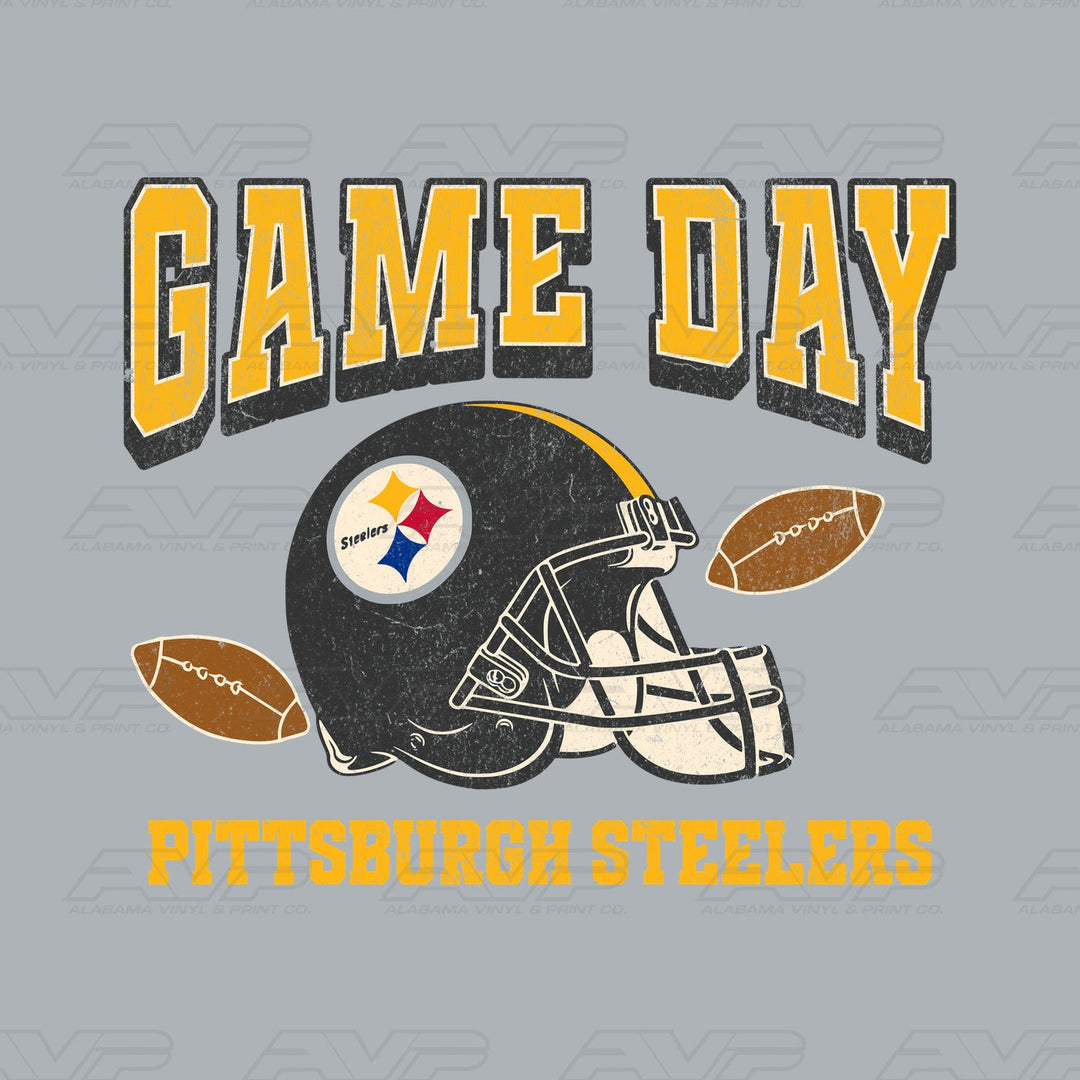 Pittsburgh Steelers Game Day Alabama Vinyl & Print Co.