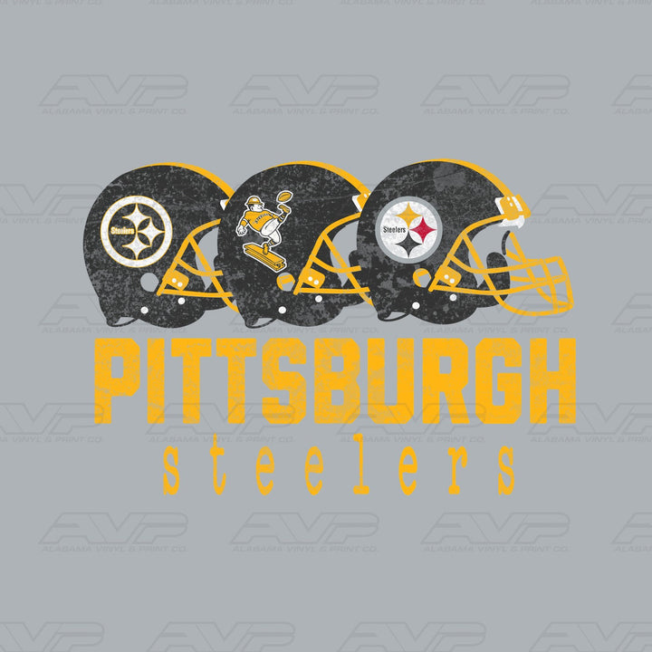 Pittsburgh Steelers Pittsburg Helmets Alabama Vinyl & Print Co.