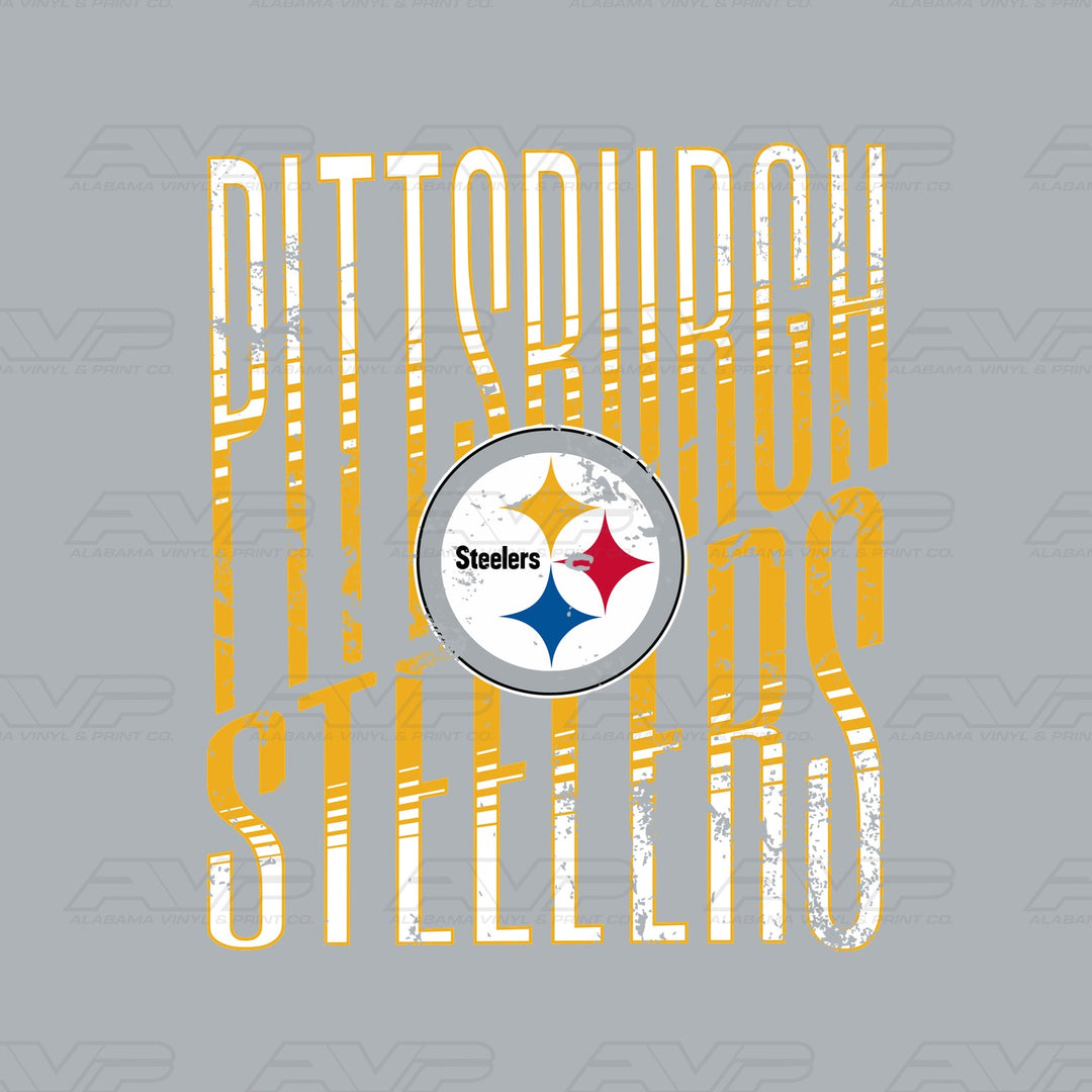 Pittsburgh Steelers Pittsburg Slim Alabama Vinyl & Print Co.