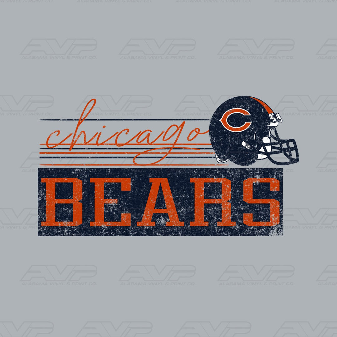 Chicago Bears Alabama Vinyl & Print Co.