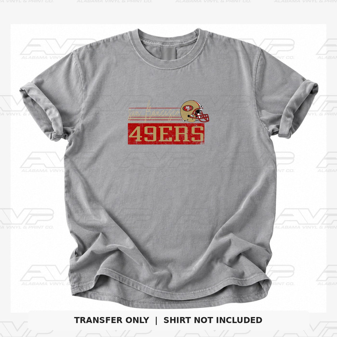 San Francisco 49ers Alabama Vinyl & Print Co.
