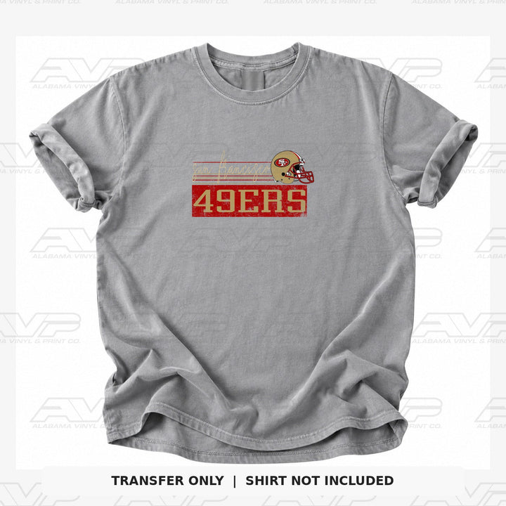 San Francisco 49ers Alabama Vinyl & Print Co.