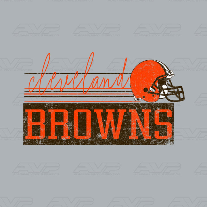 Cleveland Browns Alabama Vinyl & Print Co.