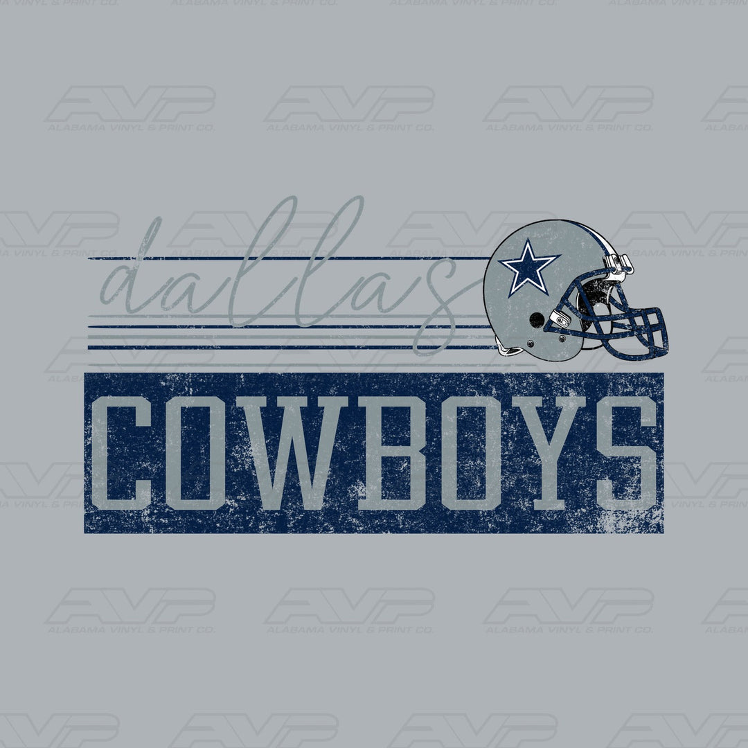 Dallas Cowboys Alabama Vinyl & Print Co.