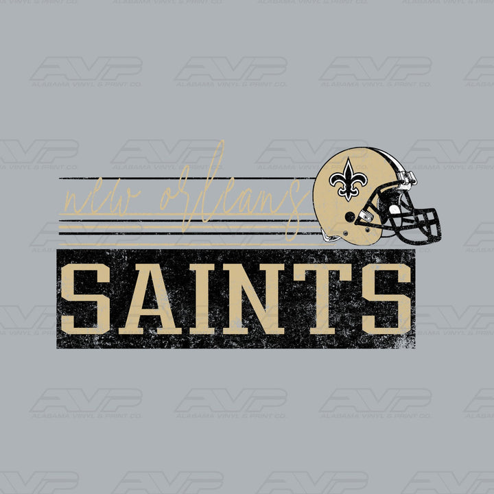 New Orleans Saints Alabama Vinyl & Print Co.