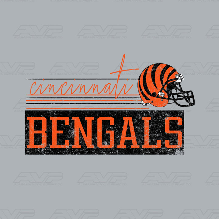Cincinnati Bengals Alabama Vinyl & Print Co.
