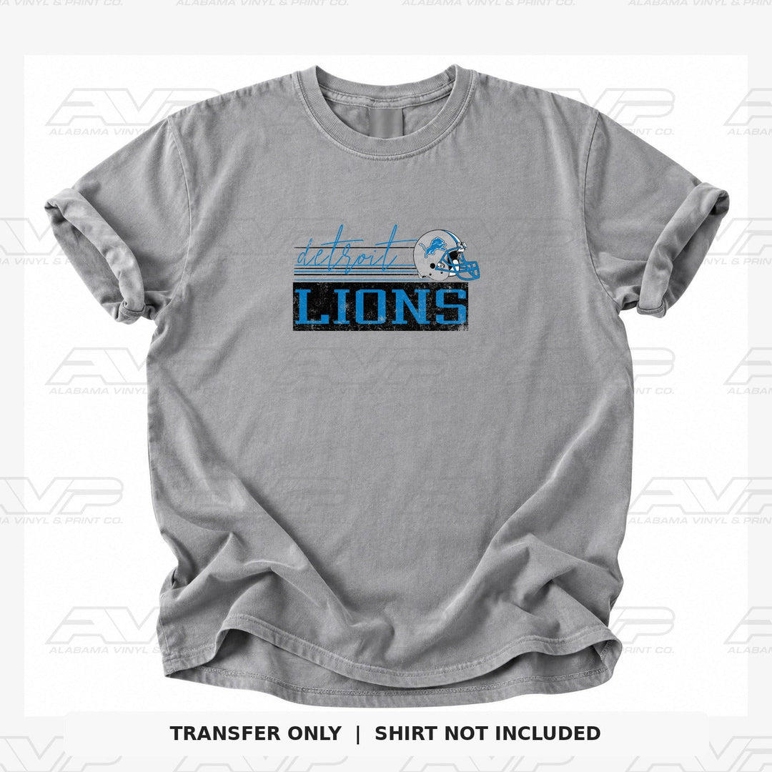 Detroit Lions Alabama Vinyl & Print Co.