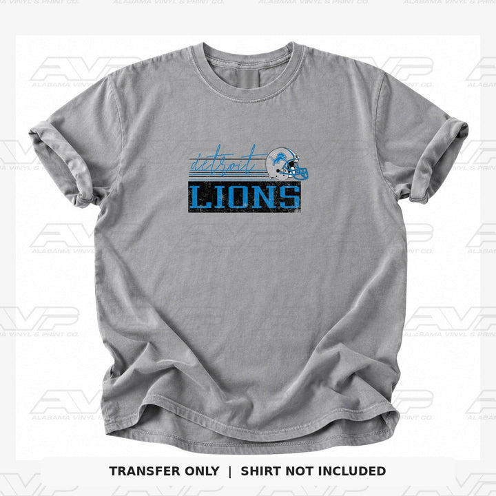 Detroit Lions Alabama Vinyl & Print Co.