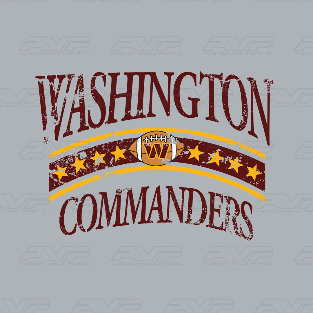 Washington Commanders Alabama Vinyl & Print Co.