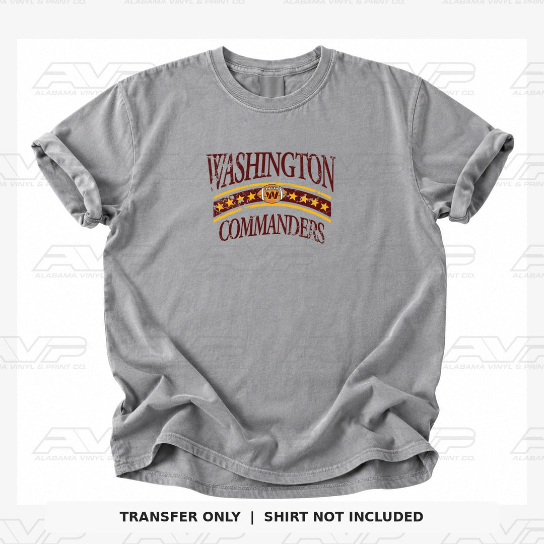 Washington Commanders Alabama Vinyl & Print Co.