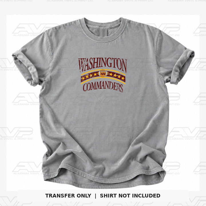 Washington Commanders Alabama Vinyl & Print Co.