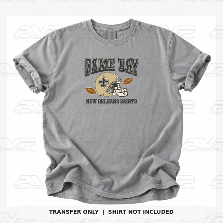 New Orleans Saints Game Day Alabama Vinyl & Print Co.