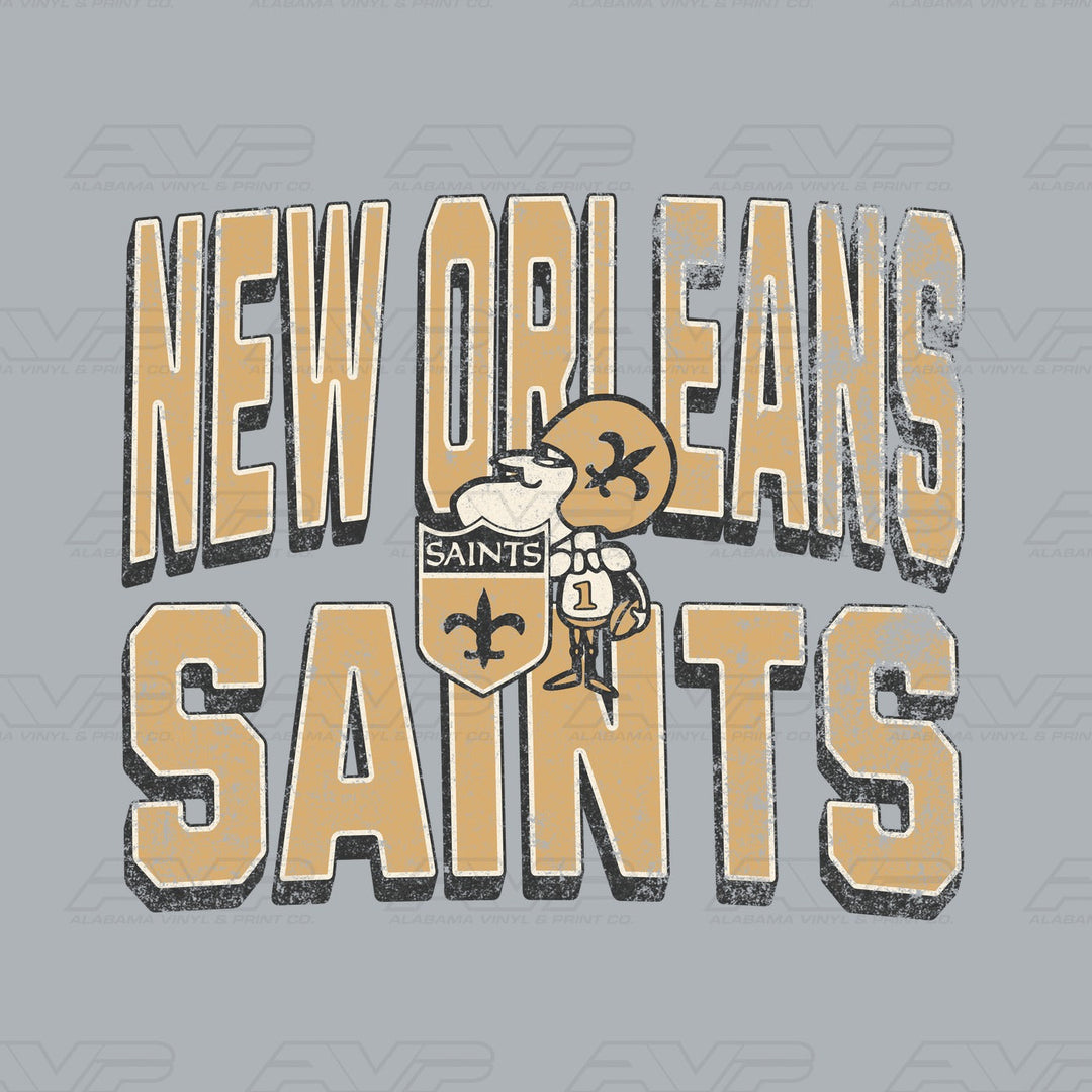 New Orleans Saints Alabama Vinyl & Print Co.
