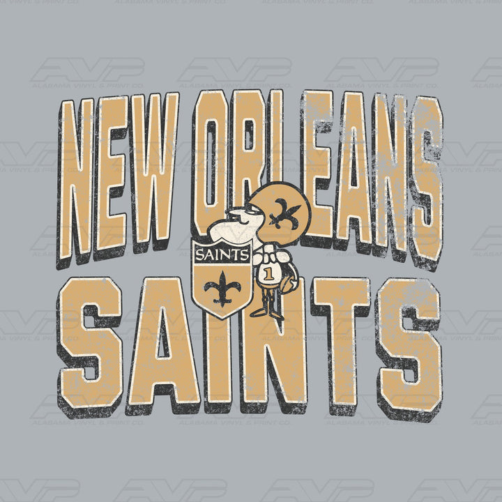 New Orleans Saints Alabama Vinyl & Print Co.