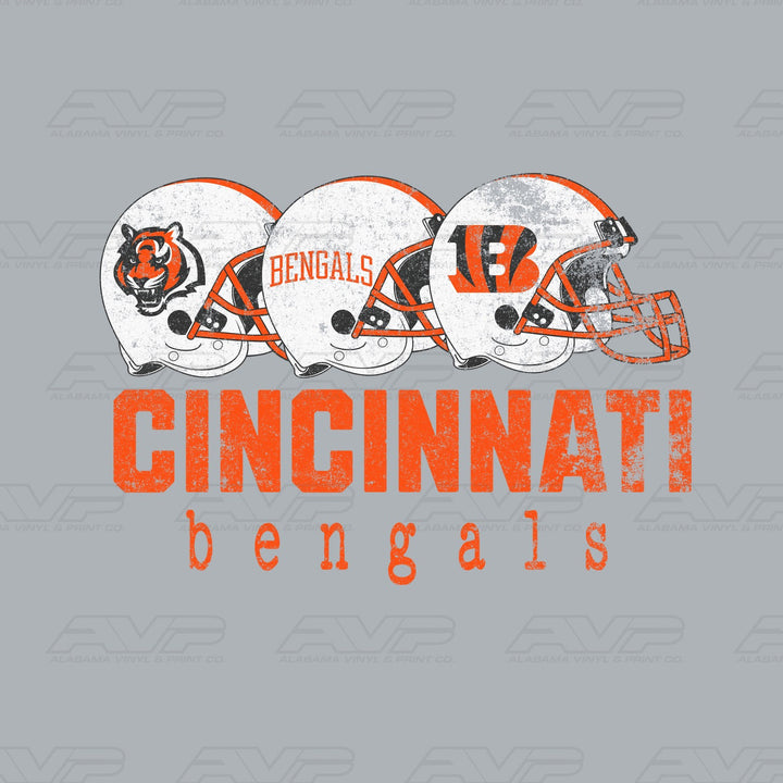 Cincinnati Bengals Stripes Alabama Vinyl & Print Co.