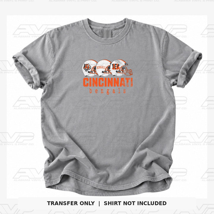Cincinnati Bengals Stripes Alabama Vinyl & Print Co.