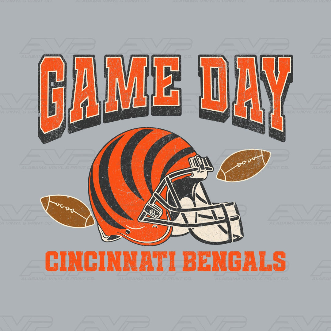 Cincinnati Bengals Game Day Alabama Vinyl & Print Co.