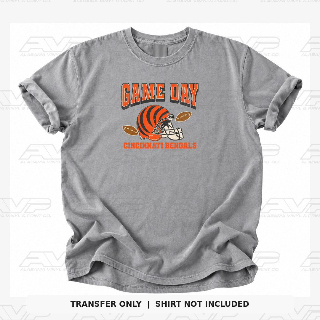 Cincinnati Bengals Game Day Alabama Vinyl & Print Co.