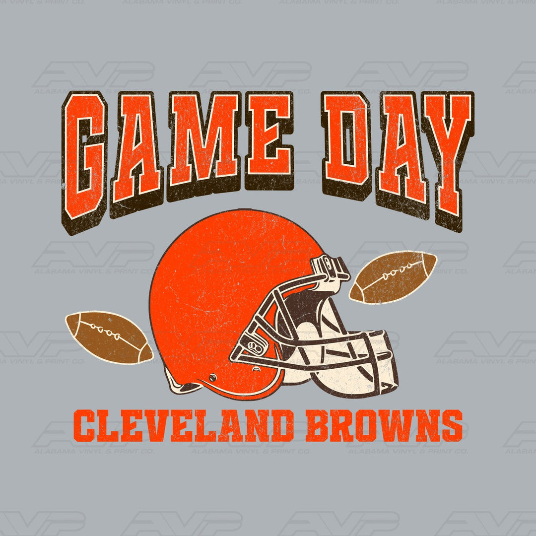 Cleveland Browns Game Day Alabama Vinyl & Print Co.