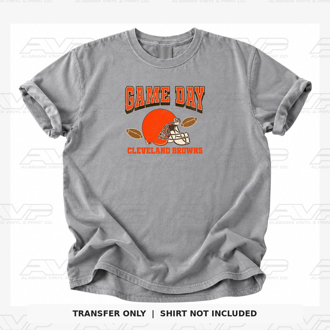 Cleveland Browns Game Day Alabama Vinyl & Print Co.