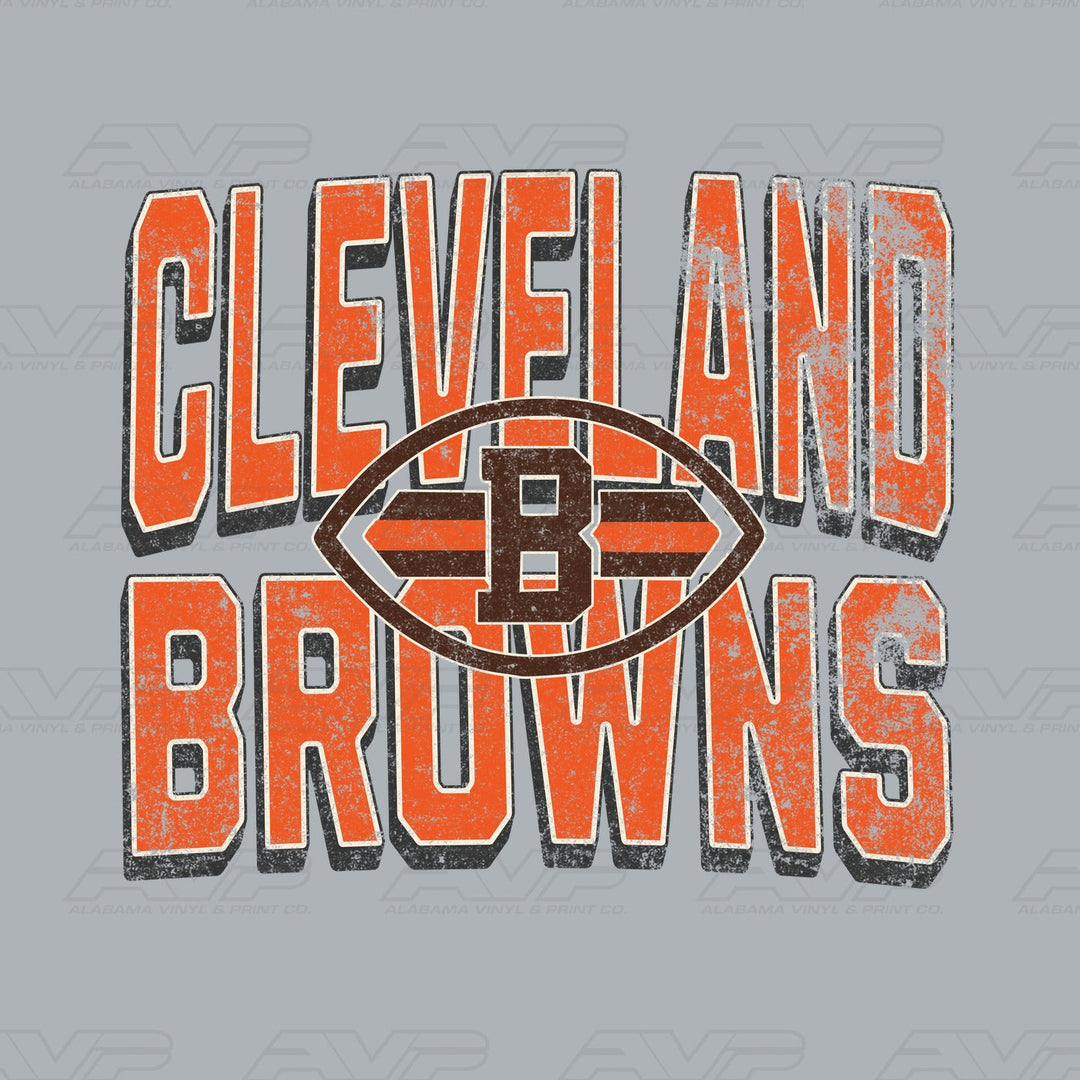 Cleveland Browns Bowns Alabama Vinyl & Print Co.