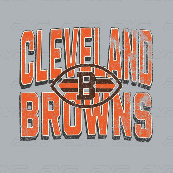 Cleveland Browns Bowns Alabama Vinyl & Print Co.