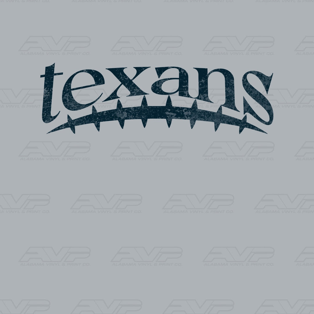 Houston Texans Alabama Vinyl & Print Co.