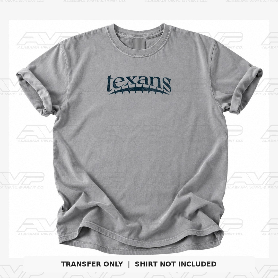 Houston Texans Alabama Vinyl & Print Co.