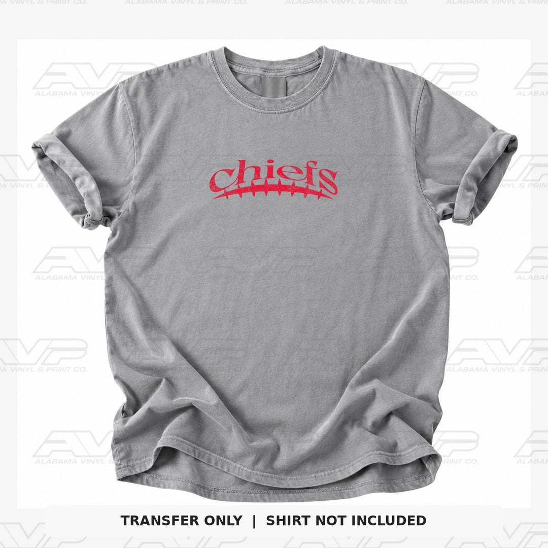 Kansas City Chiefs KC Alabama Vinyl & Print Co.