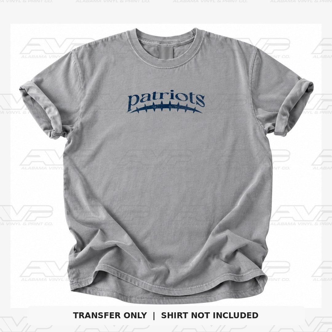 New England Patriots Alabama Vinyl & Print Co.