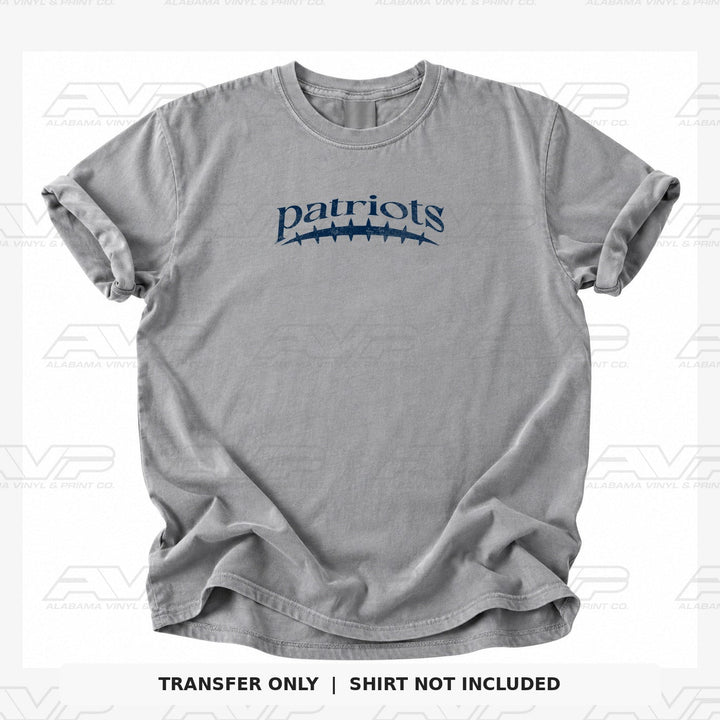 New England Patriots Alabama Vinyl & Print Co.
