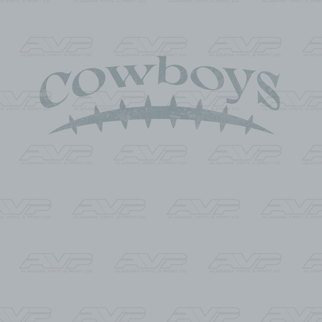 Dallas Cowboys Alabama Vinyl & Print Co.